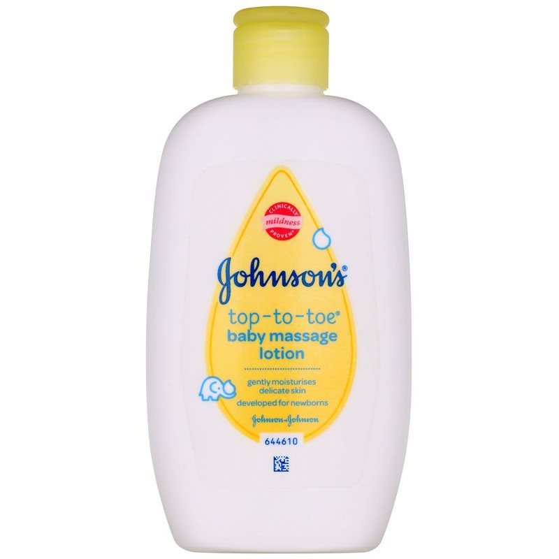 

Johnson's® Top-to-Toe дитяче масажне молочко для тіла