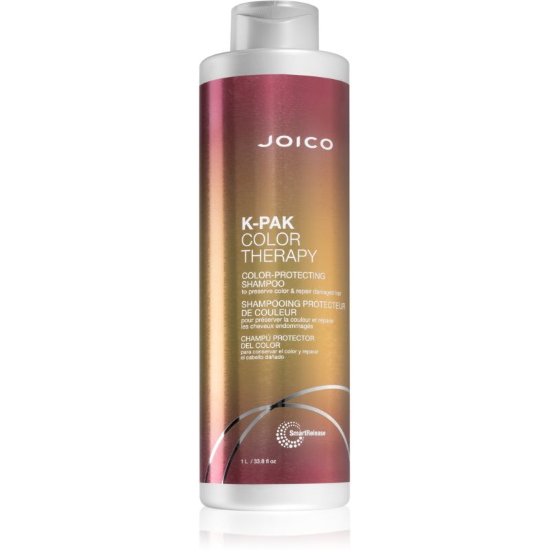 Joico K-PAK Color Therapy regeneruojamasis šampūnas pažeistiems ir dažytiems plaukams 1000 ml
