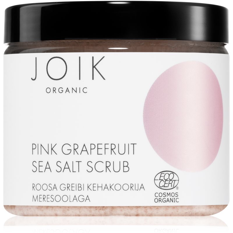 JOIK Organic Pink Grapefruit piling za telo z morsko soljo 240 g