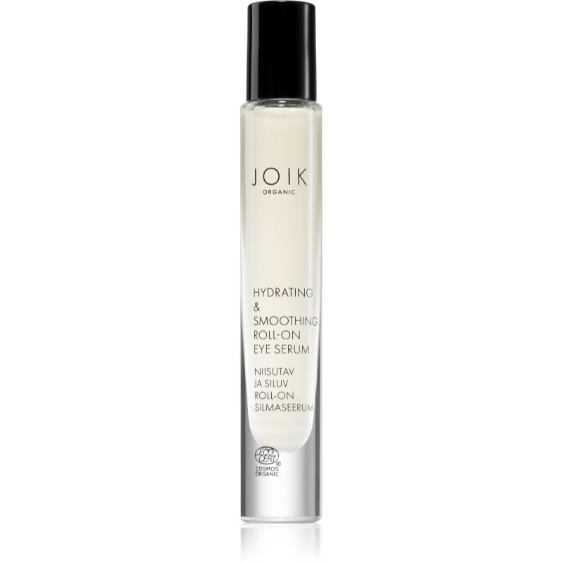 JOIK Organic Hydrating & Smoothing сироватка для шкіри навколо очей roll-on 10 мл