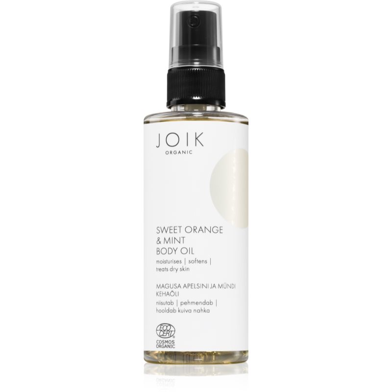 JOIK Organic Sweet Orange & Mint tělový olej 100 ml