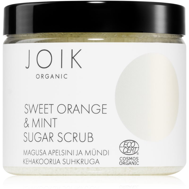 JOIK Organic Sweet Orange & Mint Körper-Peeling mit Zucker 210 g