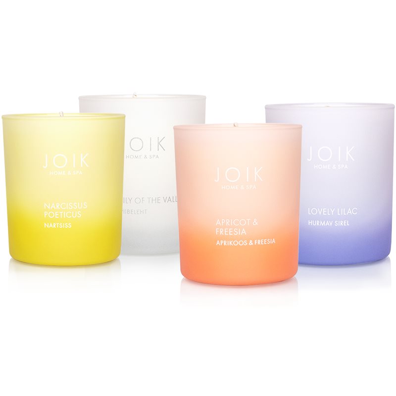 JOIK Home & Spa Apricot & Freesia Scented Candle 150 G