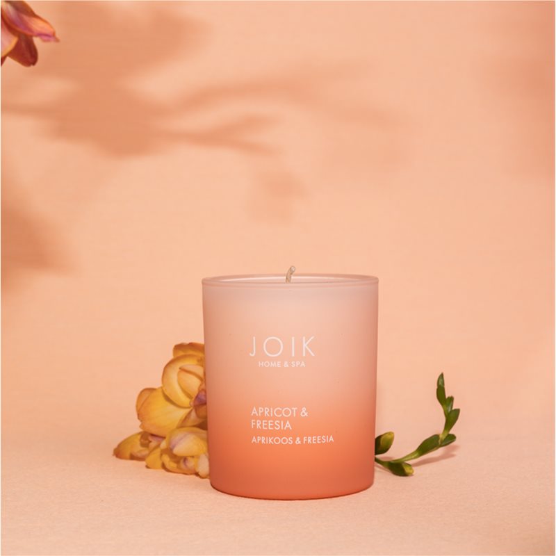 JOIK Home & Spa Apricot & Freesia Scented Candle 150 G
