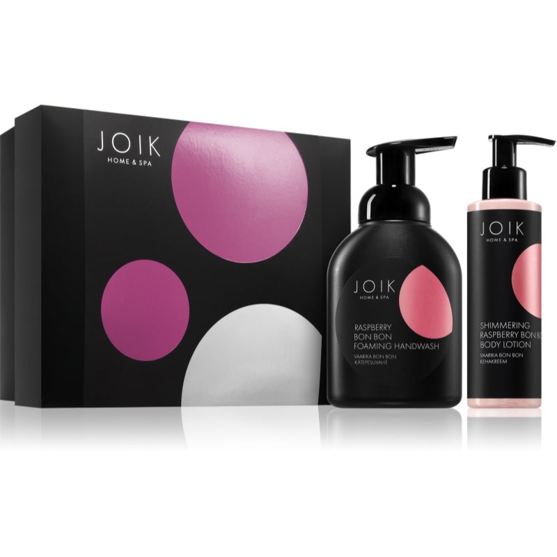 JOIK Home & Spa Raspberry Bon Bon Gift Set For Women