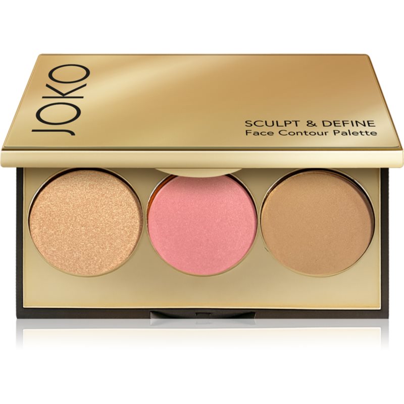 JOKO Sculpt & Define konturovací paletka odstín 02 Mocha Haze 8 g