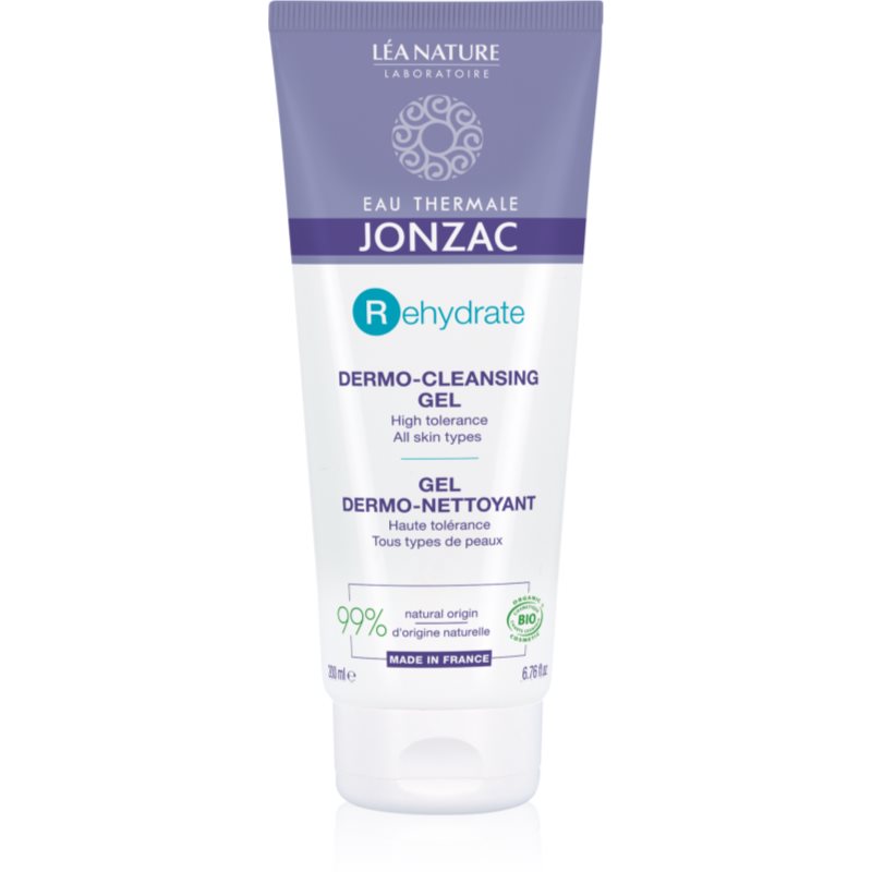 Jonzac Rehydrate feuchtigkeitsspendendes Reinigungsgel zur Beruhigung und Stärkung empfindlicher Haut 200 ml