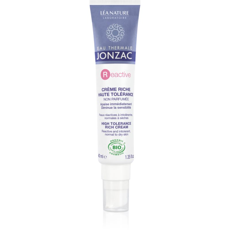 Jonzac Reactive tápláló krém az érzékeny és intoleráns bőrre 40 ml