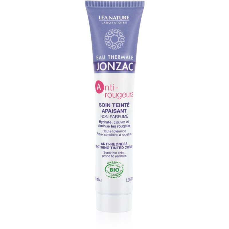 Photos - Cream / Lotion Jonzac Jonzac Anti-rougeurs tinted moisturiser for sensitive and reddened