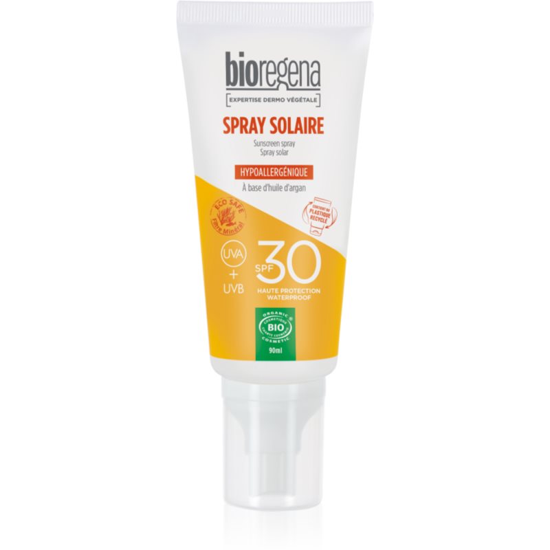 Bioregena Expertise Dermo Végétale Protective Sunscreen Spray With Argan Oil SPF 30 90 Ml