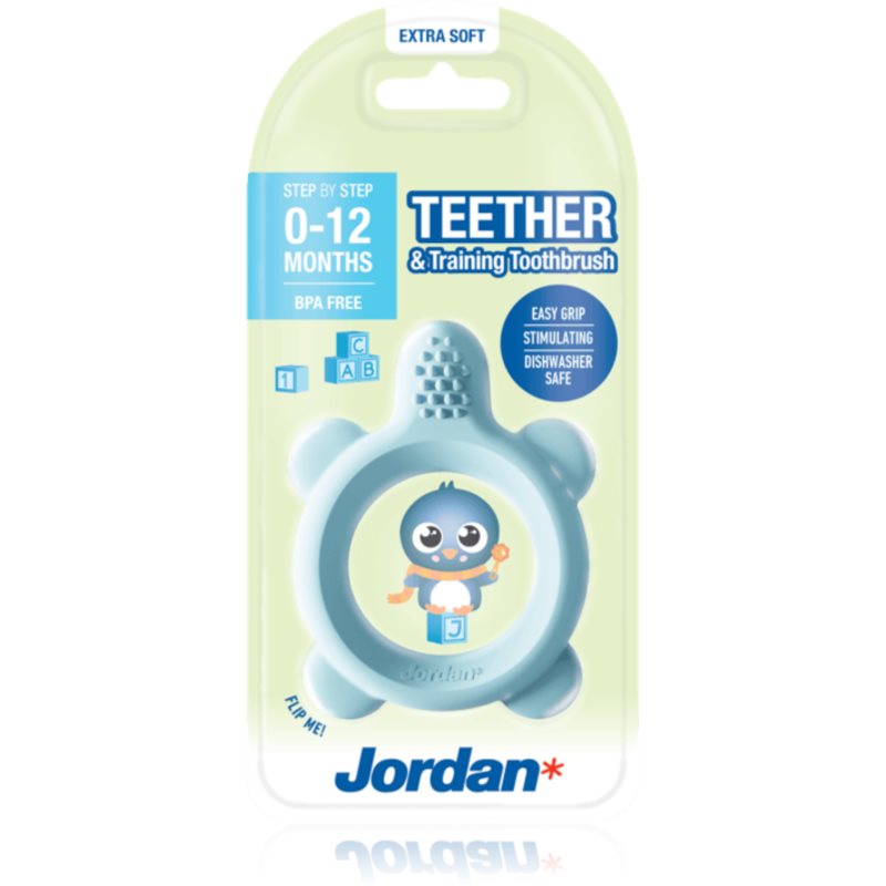 Jordan Step by Step 0-12m zubná kefka a hryzadielko 1 ks