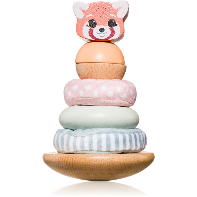 Jouéco The Wildies Family Stacking Tower monterbar djurleksak 12 m+ 7 st. unisex