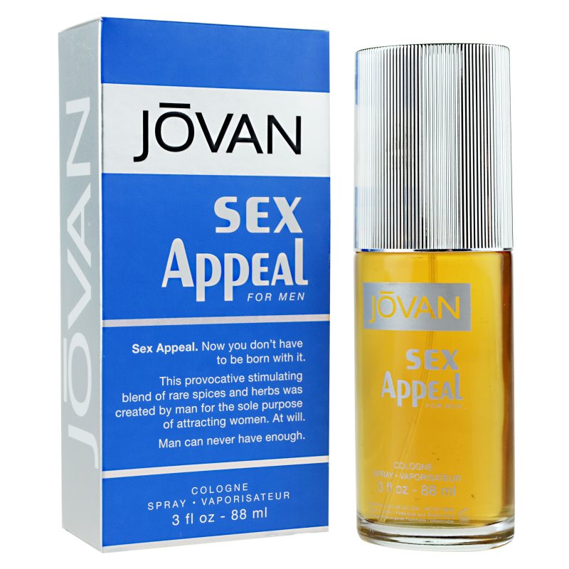 Jovan Sex Appeal Одеколон для чоловіків 88 мл