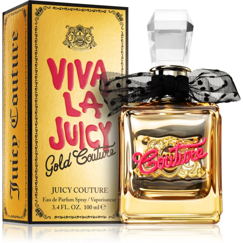 Juicy Couture Viva La Juicy Gold Couture Eau De Parfum For Women 100 Ml