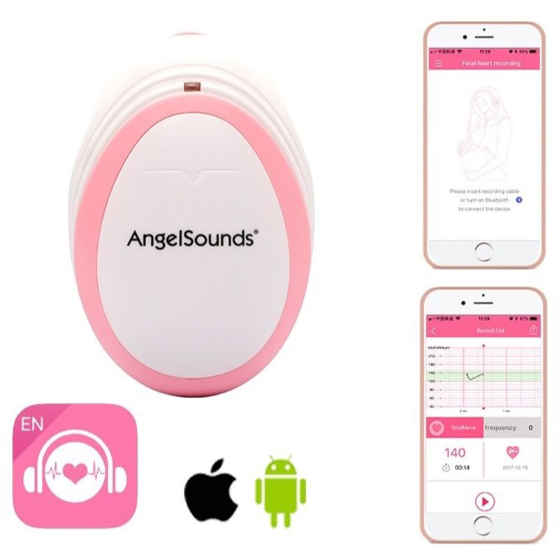 Jumper Medical AngelSounds JPD-100S (mini) Home Ultrasound For Pregnant Mothers 1 Pc