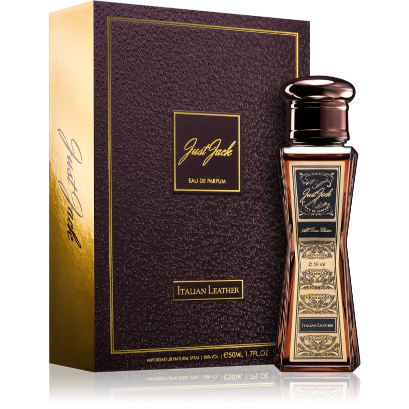 Just Jack Italian Leather All Time Classic Eau De Parfum Unisex 50 Ml