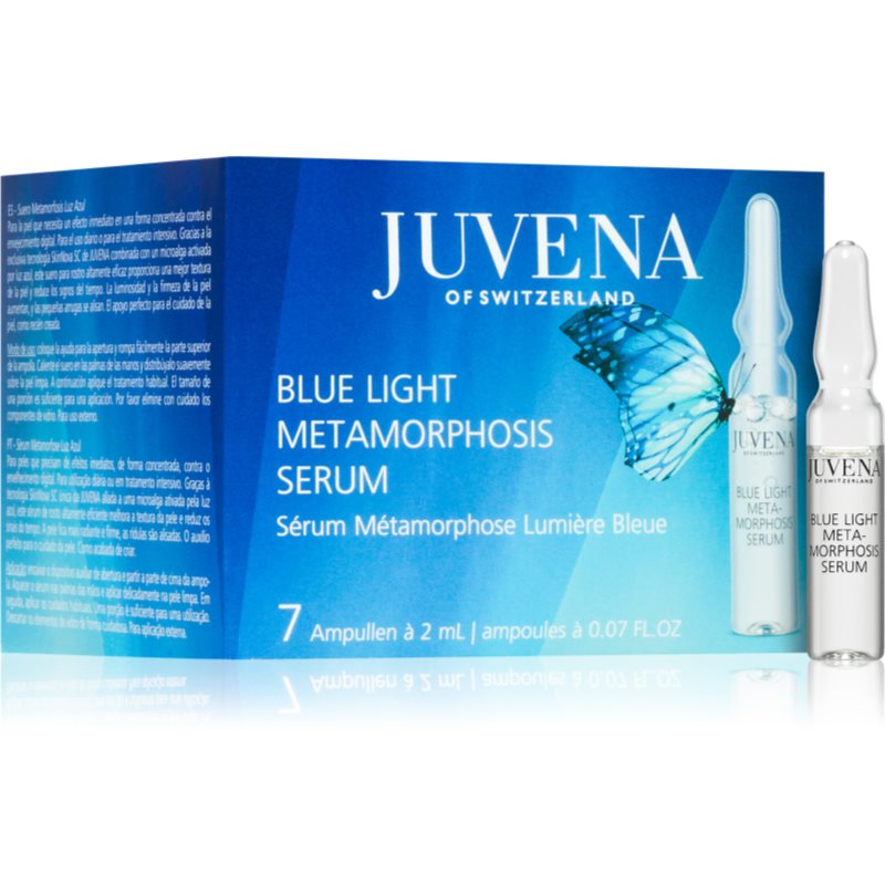 Photos - Cream / Lotion Juvena Specialists Blue Light Serum 7-day anti-wrinkle treatment 7x 