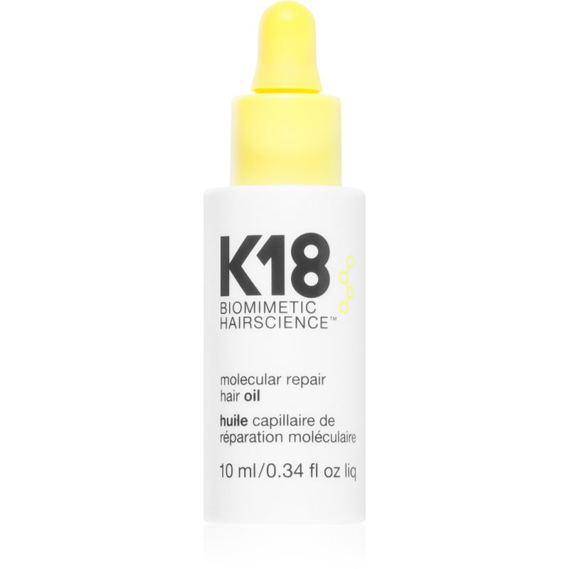 K18 Molecular Repair Hair Oil поживна суха олійка для пошкодженог та ослабленого волосся 10 мл