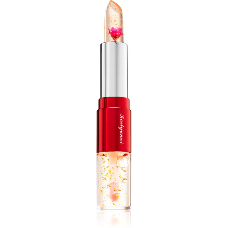 

Kailijumei Flora Kiss прозора губна помада з квіткою + блиск для губ відтінок Flame Red