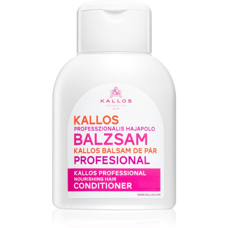 Photos - Hair Product Kallos Nourishing conditioner for dry and damaged hair 500 ml 