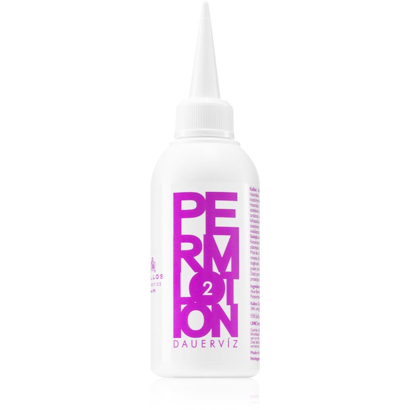 Kallos Perm Lotion 2 Permanent Wave For Dry And Colour-treated Hair 75 Ml