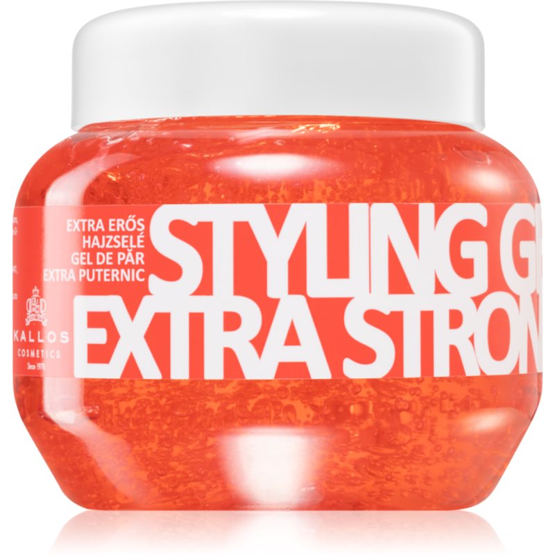 Kallos Styling Gel Extra Strong Hold Hair Gel With Extra Strong Hold 275 Ml