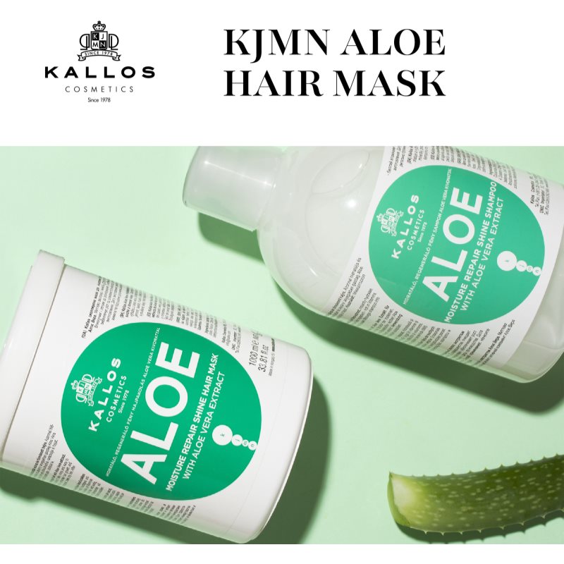 Kallos KJMN Professional Aloe hydratačná maska s aloe vera 1000 ml (obrázok 6)