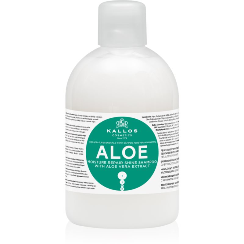 Kallos KJMN Professional Aloe erneuerndes Shampoo mit Aloe Vera 1000 ml