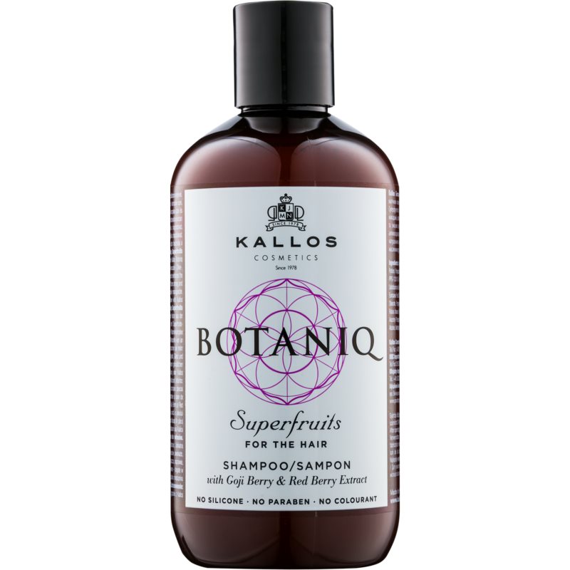 Kallos Botaniq Superfruits energizuojamasis šampūnas su augalų ekstraktu 300 ml