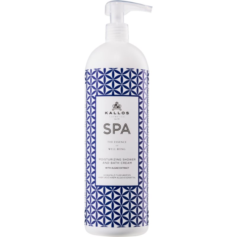 Kallos Spa bath and shower cream gel with moisturising effect 1000 ml
