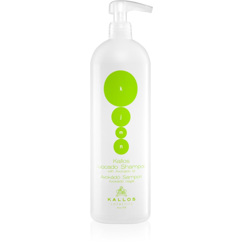 E-shop Kallos KJMN Avocado intenzivní vyživující šampon na suché vlasy 1000 ml