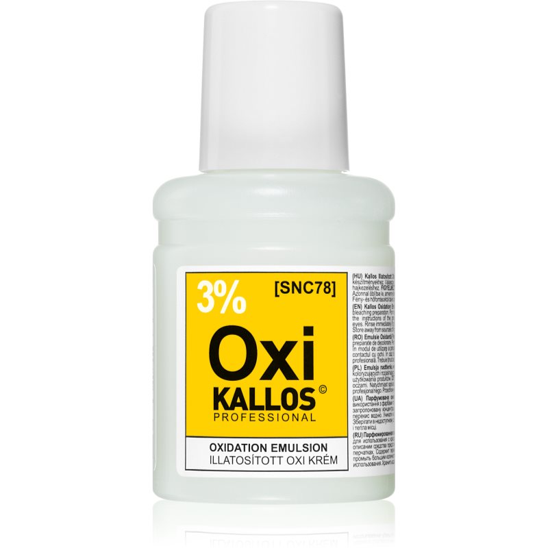 Kallos Kallos Classic Oxi krémový peroxid 3% pro profesionální použití 60 ml