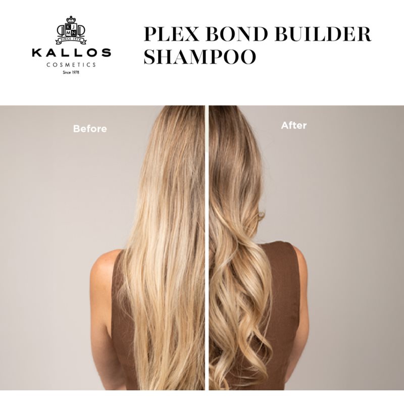 Kallos Plex Shampoo regenerační šampon pro poškozené, chemicky ošetřené vlasy 1000 ml (obrázek 4)