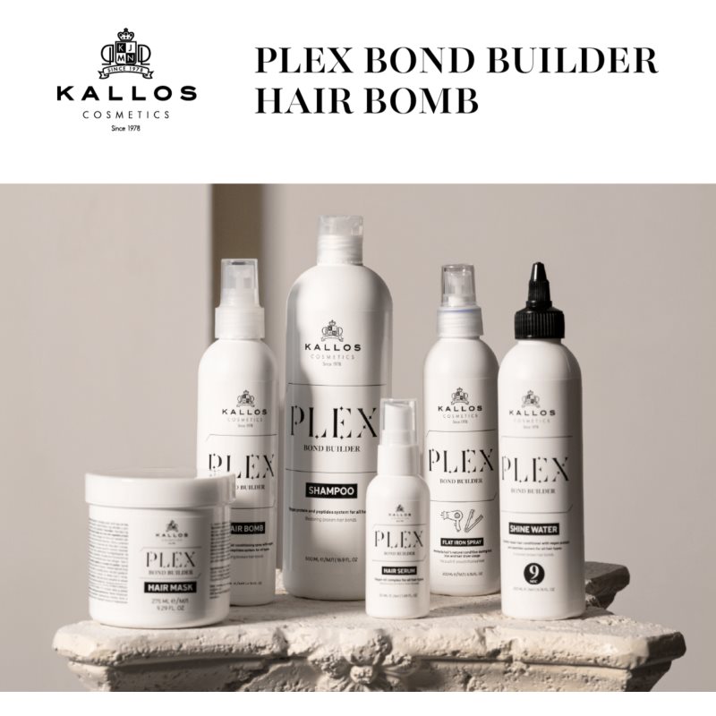 Kallos Plex Hair Bomb bezoplachový vyživujíci kondicionér 200 ml (obrázek 5)