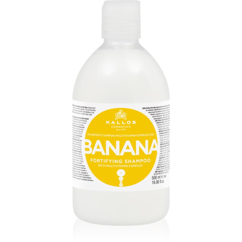Kallos KJMN Professional Banana szampon wzmacniający 500 ml