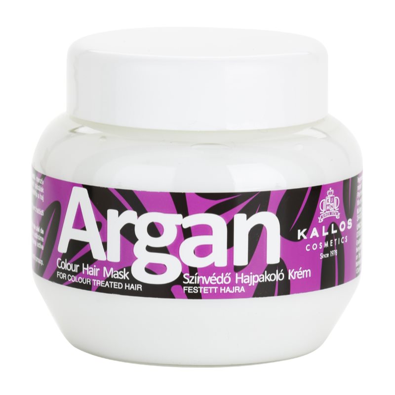 E-shop Kallos Argan maska pro barvené vlasy 275 ml