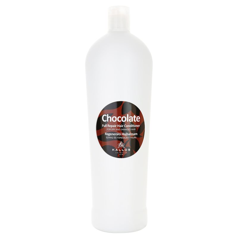 Kallos Chocolate regeneruojamasis kondicionierius sausiems ir pažeistiems plaukams 1000 ml