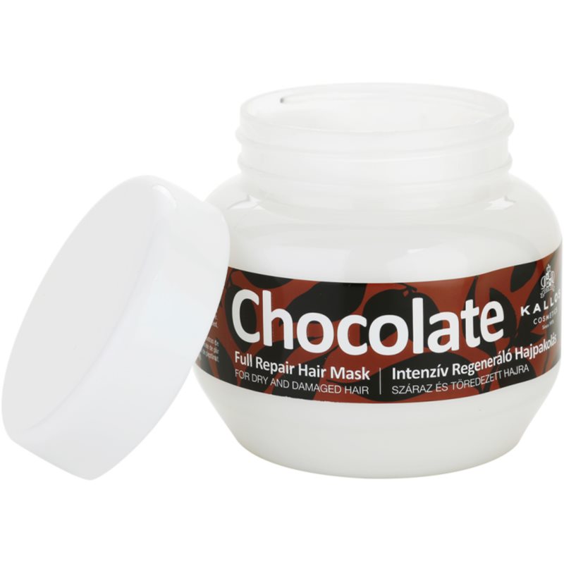 Kallos Kallos Classic Chocolate Regenerierende Maske für trockenes und beschädigtes Haar 1000 ml