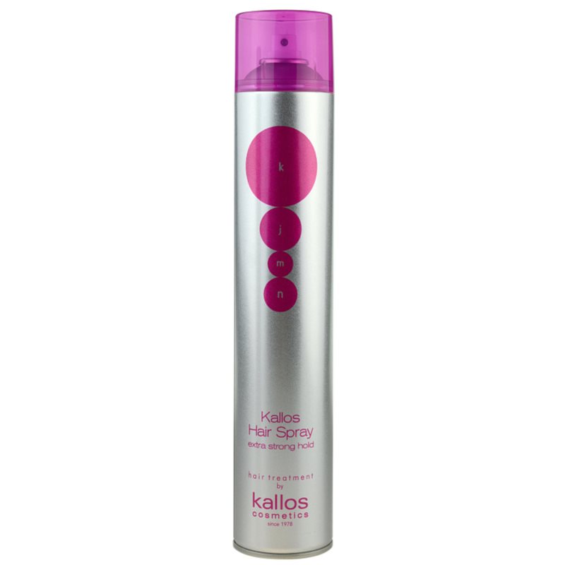 Kallos KJMN Hair Spray hajlakk extra erős fixálás 500 ml