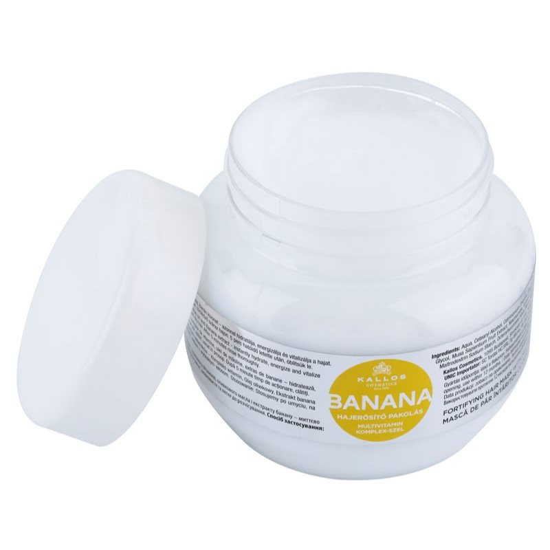 Kallos Banana Fortifying Mask With Multivitamin Complex 275 Ml