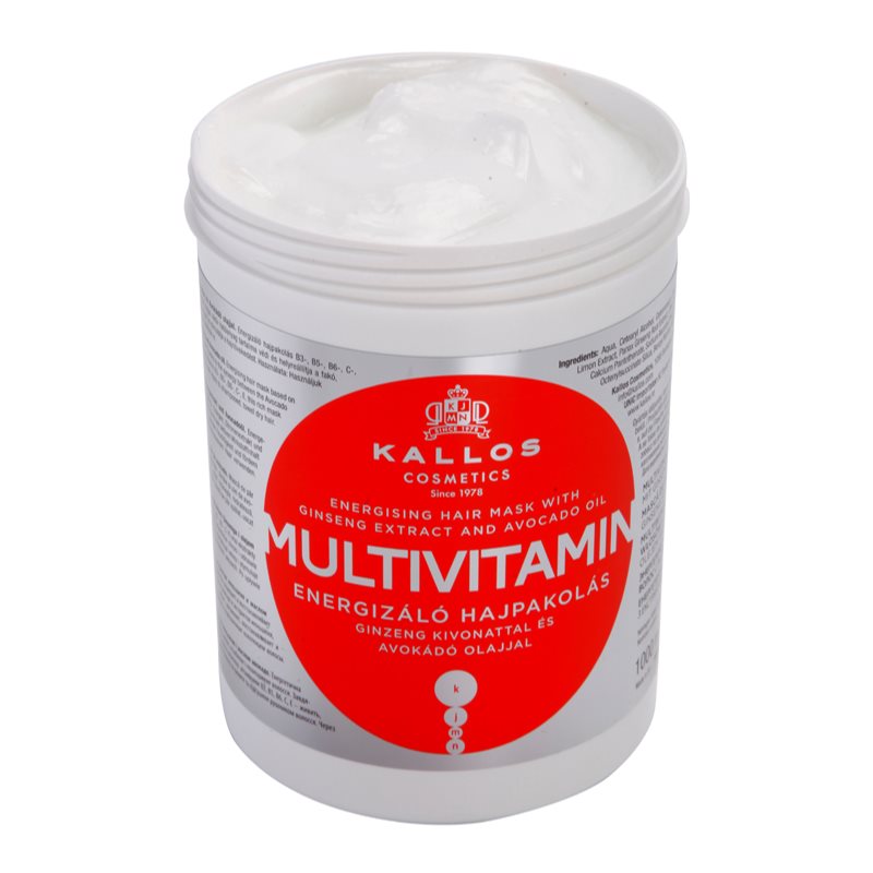 Kallos Multivitamin Energising Hair Mask 1000 Ml