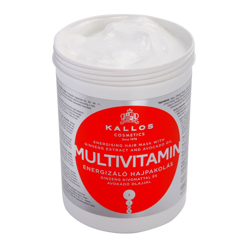 Kallos Multivitamin Energising Hair Mask 1000 Ml