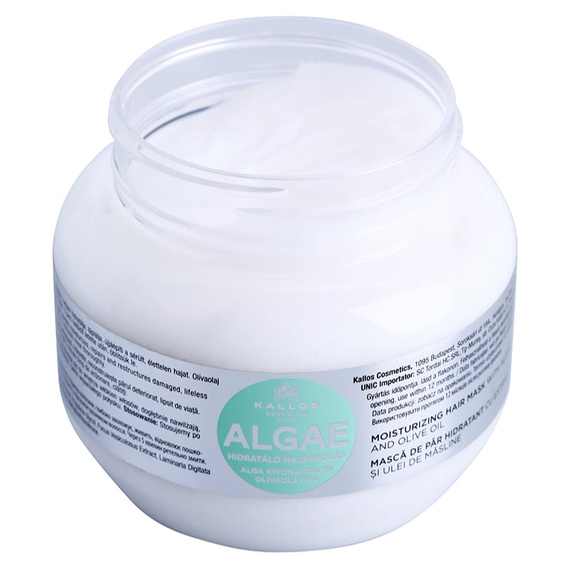 Kallos Algae Hydrating Mask With Algae Extract And Olive Oil 275 Ml