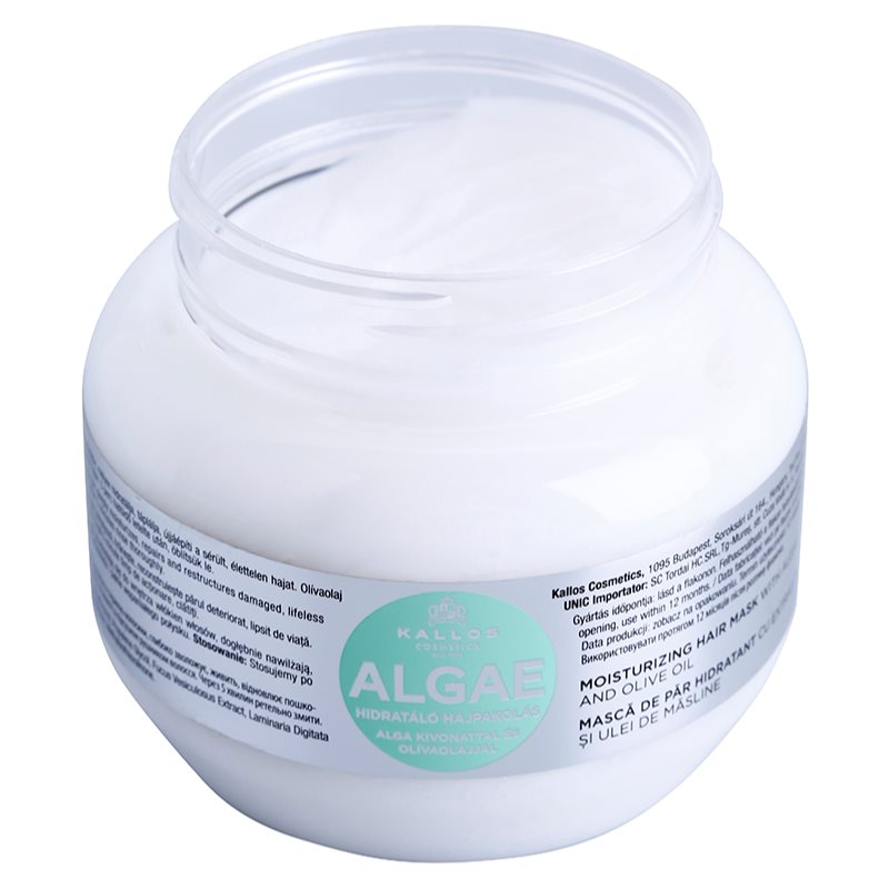 Kallos KJMN Professional Algae Hydratisierende Maske mit Meeralgen Extrakt und Olivenöl 275 ml