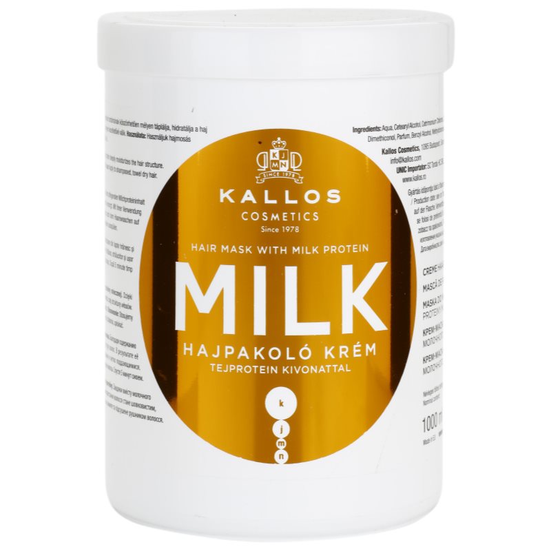 Kallos Milk Maske mit Milchproteinen 1000 ml
