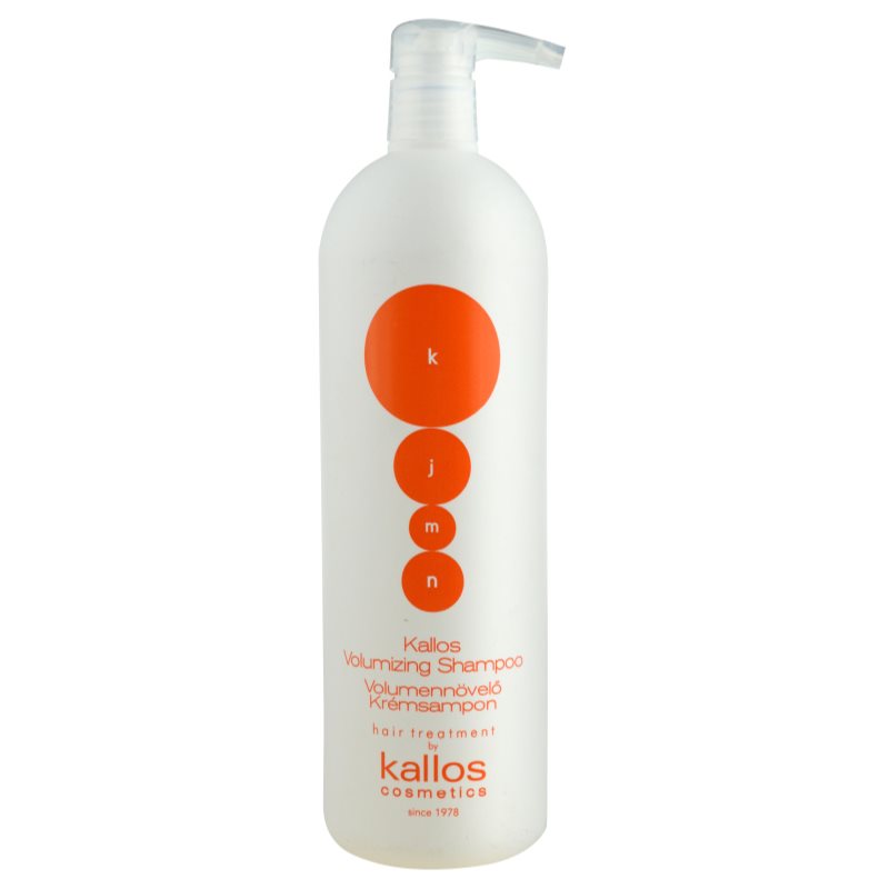 Kallos Cosmetics KJMN Volumizing 1000 ml šampón pre ženy na jemné vlasy