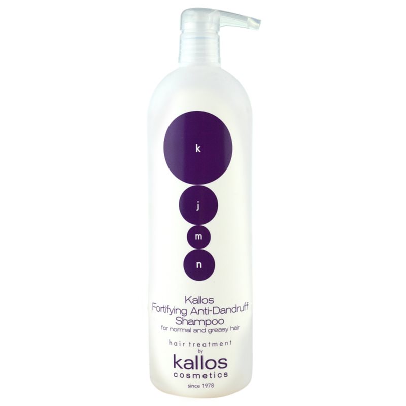 Kallos KJMN Fortifying Anti-Dandruff stärkendes Shampoo gegen Schuppen 500 ml