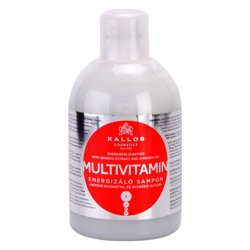 

Kallos Multivitamin енергетичний шампунь