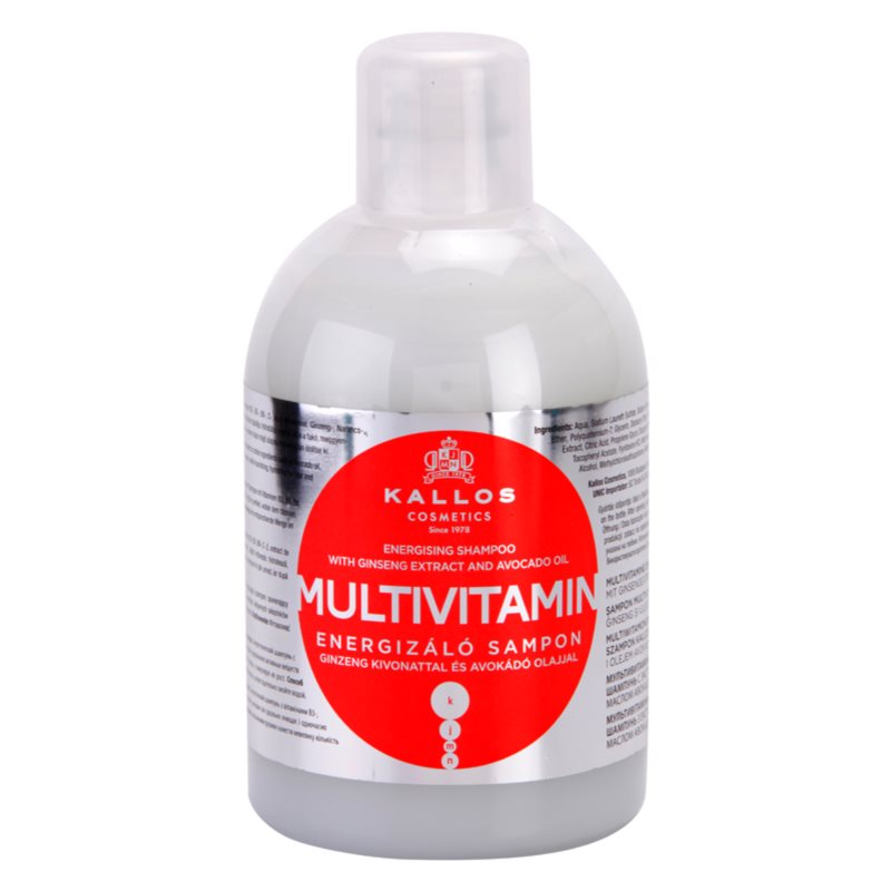 Kallos Multivitamin energijski šampon 1000 ml