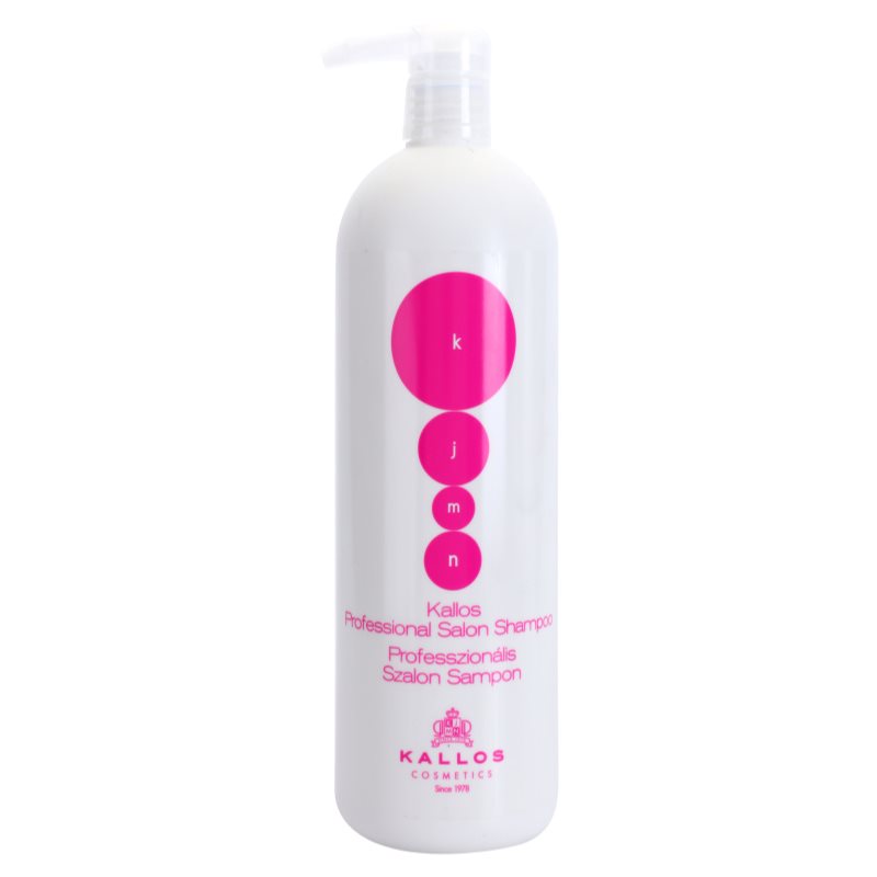 Kallos KJMN Professional Salon Shampoo sampon hranitor pentru intarirea firului de par 1000 ml